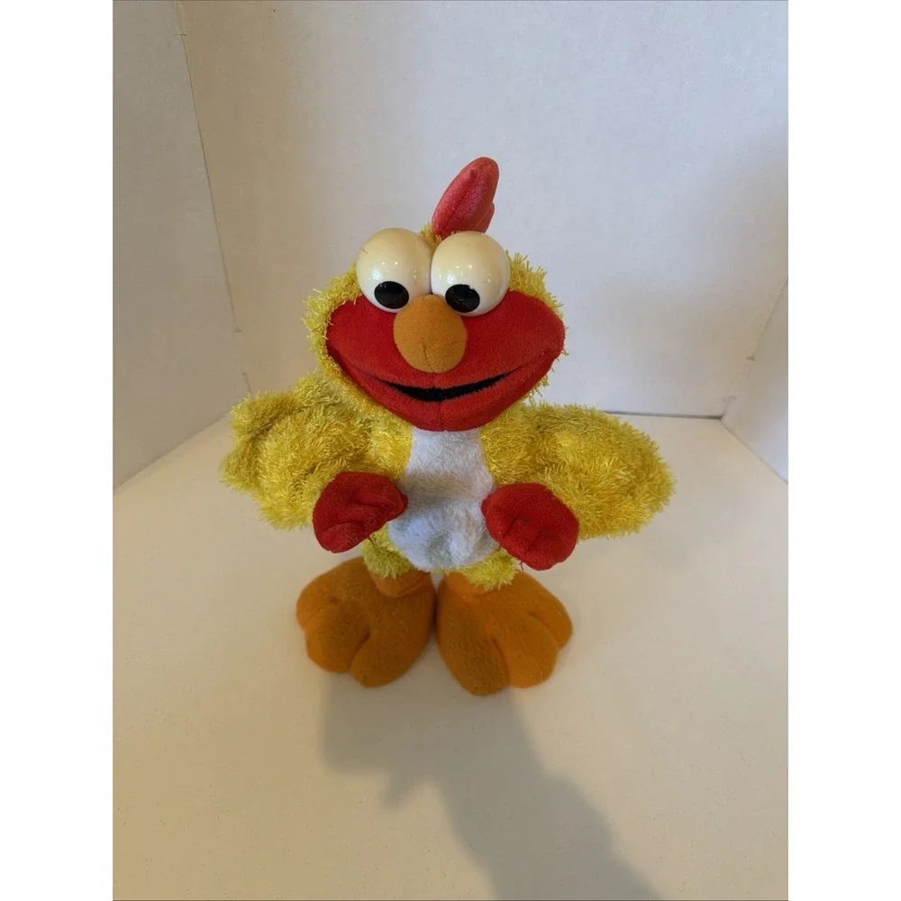 Fisher Price Sesame Street Elmo Walking Dancing Plush‎ 2001 Mattel Toy